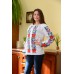 SALE!! Embroidered blouse "Garden of Happiness", size M